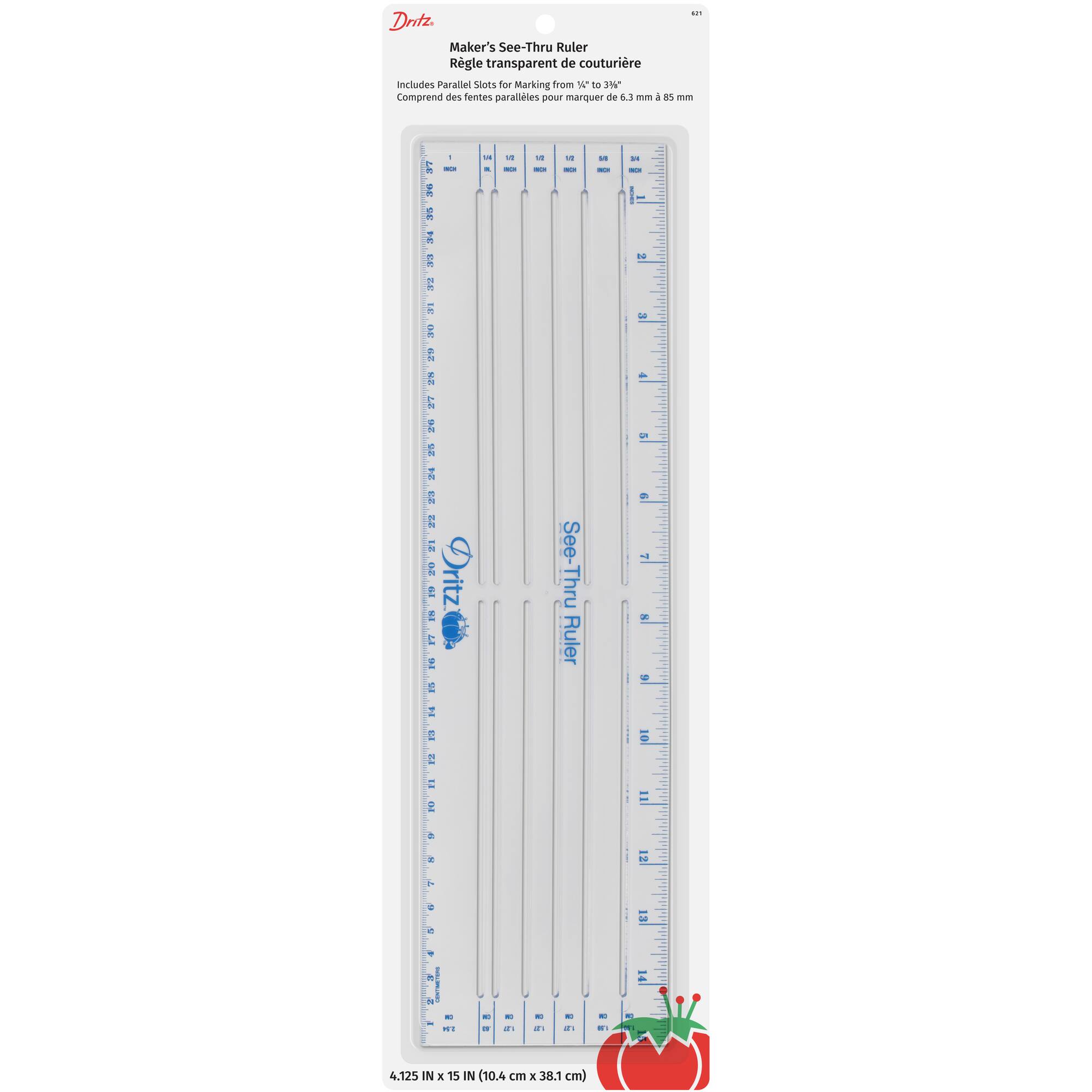 Dritz® See-Thru Dressmakers Ruler